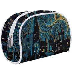 Hogwarts Castle Van Gogh Make Up Case (large) by Mog4mog4