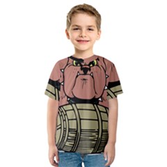 Art Dog Clip Art Kids  Sport Mesh Tee