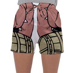 Art Dog Clip Art Sleepwear Shorts by Mog4mog4