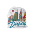 Burj Khalifa Skyline Clip Art Drawing Comic World Drawstring Pouch (Large) View2