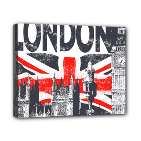 Big Ben City Of London Canvas 10  X 8  (stretched) by Mog4mog4