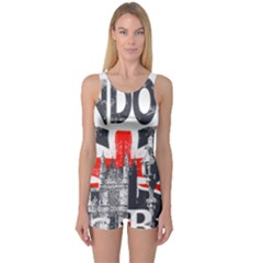 Big Ben City Of London One Piece Boyleg Swimsuit