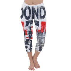 Big Ben City Of London Capri Winter Leggings  by Mog4mog4