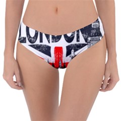 Big Ben City Of London Reversible Classic Bikini Bottoms by Mog4mog4