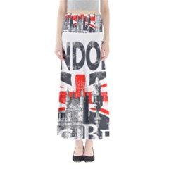 Big Ben City Of London Full Length Maxi Skirt by Mog4mog4