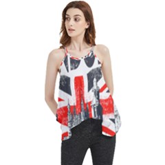 Big Ben City Of London Flowy Camisole Tank Top by Mog4mog4