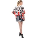 Big Ben City Of London Oversized Chiffon Top View2