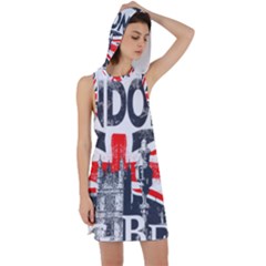 Big Ben City Of London Racer Back Hoodie Dress by Mog4mog4