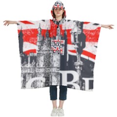 Big Ben City Of London Women s Hooded Rain Ponchos by Mog4mog4