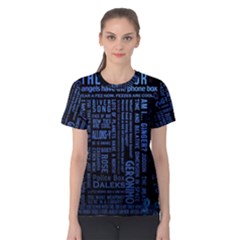 Doctor Who Tardis Women s Cotton Tee