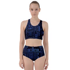 Doctor Who Tardis Racer Back Bikini Set by Mog4mog4