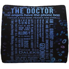 Doctor Who Tardis Seat Cushion by Mog4mog4