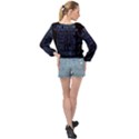 Doctor Who Tardis Banded Bottom Chiffon Top View2