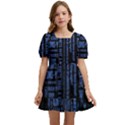 Doctor Who Tardis Kids  Short Sleeve Dolly Dress View1