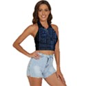 Doctor Who Tardis Backless Halter Cami Shirt View3