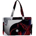 Yin And Yang Chinese Dragon Canvas Work Bag View1