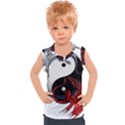 Yin And Yang Chinese Dragon Kids  Sport Tank Top View1