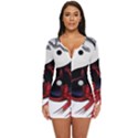 Yin And Yang Chinese Dragon Long Sleeve Boyleg Swimsuit View1