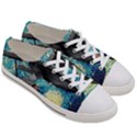 Star Starship The Starry Night Van Gogh Women s Low Top Canvas Sneakers View3