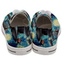 Star Starship The Starry Night Van Gogh Women s Low Top Canvas Sneakers View4