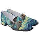 Star Starship The Starry Night Van Gogh Women s Classic Loafer Heels View3