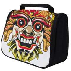 Bali Barong Mask Euclidean Vector Chiefs Face Full Print Travel Pouch (big) by Mog4mog4