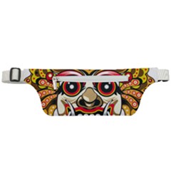 Bali Barong Mask Euclidean Vector Chiefs Face Active Waist Bag by Mog4mog4