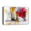 New York City Skyline Vector Illustration Deluxe Canvas 18  x 12  (Stretched) View1