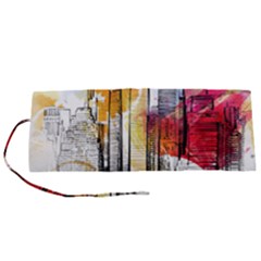 New York City Skyline Vector Illustration Roll Up Canvas Pencil Holder (s) by Mog4mog4