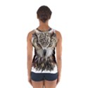 Vector Hand Painted Owl Sport Tank Top  View2