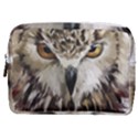 Vector Hand Painted Owl Make Up Pouch (Medium) View1