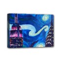 Starry Night In New York Van Gogh Manhattan Chrysler Building And Empire State Building Mini Canvas 7  x 5  (Stretched) View1