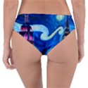 Starry Night In New York Van Gogh Manhattan Chrysler Building And Empire State Building Reversible Classic Bikini Bottoms View2