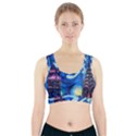 Starry Night In New York Van Gogh Manhattan Chrysler Building And Empire State Building Sports Bra With Pocket View1