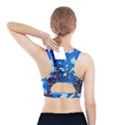 Starry Night In New York Van Gogh Manhattan Chrysler Building And Empire State Building Sports Bra With Pocket View2