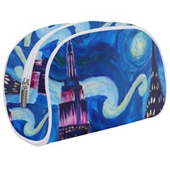 Starry Night In New York Van Gogh Manhattan Chrysler Building And Empire State Building Make Up Case (medium) by Mog4mog4