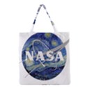 Vincent Van Gogh Starry Night Art Painting Planet Galaxy Grocery Tote Bag View1