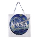 Vincent Van Gogh Starry Night Art Painting Planet Galaxy Grocery Tote Bag View2