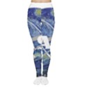 Vincent Van Gogh Starry Night Art Painting Planet Galaxy Tights View1