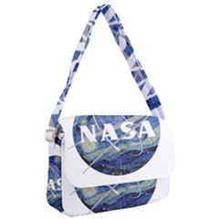 Vincent Van Gogh Starry Night Art Painting Planet Galaxy Courier Bag by Mog4mog4