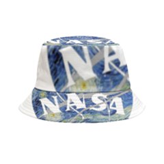 Vincent Van Gogh Starry Night Art Painting Planet Galaxy Inside Out Bucket Hat by Mog4mog4