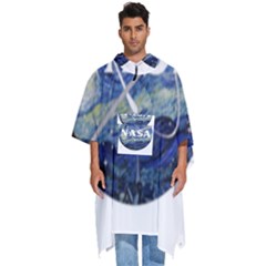 Vincent Van Gogh Starry Night Art Painting Planet Galaxy Men s Hooded Rain Ponchos by Mog4mog4