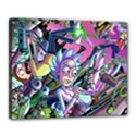 Cartoon Parody Time Travel Ultra Pattern Canvas 20  x 16  (Stretched) View1