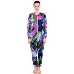 Cartoon Parody Time Travel Ultra Pattern Onepiece Jumpsuit (ladies) by Mog4mog4