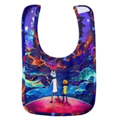 Cartoon Parody In Outer Space Baby Bib by Mog4mog4