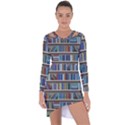 Bookshelf Asymmetric Cut-Out Shift Dress View1