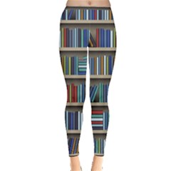 Bookshelf Inside Out Leggings by Mog4mog4