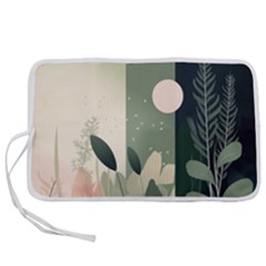 Spring Floral Plants Foliage Minimal Minimalist Pen Storage Case (s) by Mog4mog4