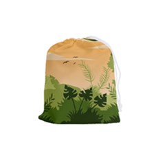 Forest Images Vector Drawstring Pouch (medium) by Mog4mog4