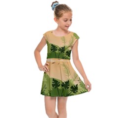 Forest Images Vector Kids  Cap Sleeve Dress by Mog4mog4